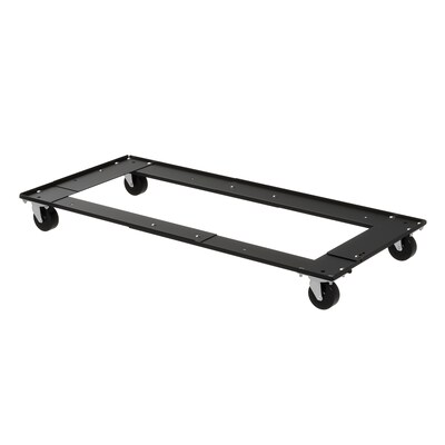 Hirsh Adjustable Cabinet Dolly for Lateral Files and Storage Cabinets, Black (15030)