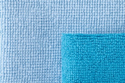 HYGEN r-40 Recycled Microfiber Cleaning Cloths, 12 x 12, Blue, 24/Pack (1820579)