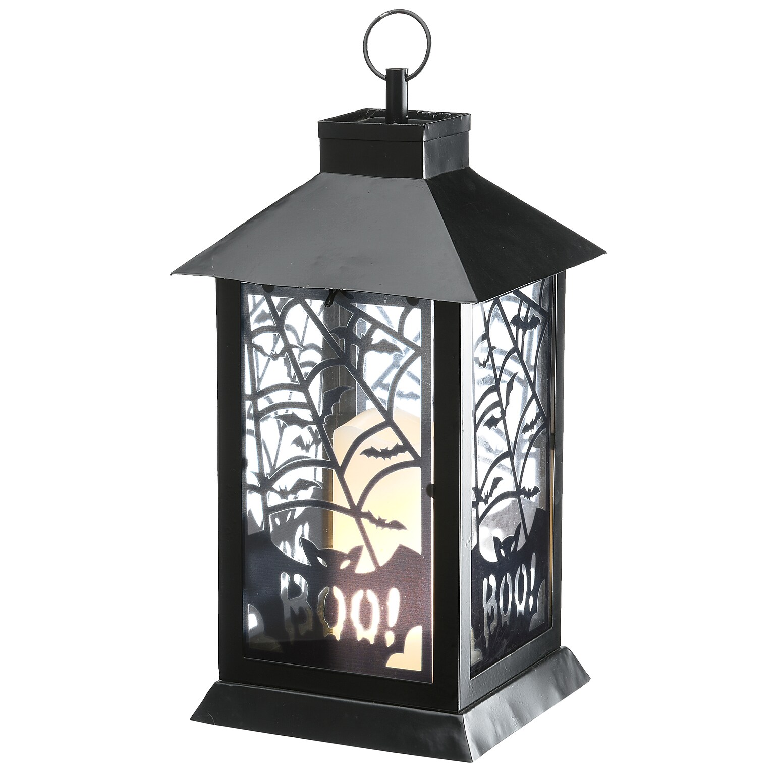 National Tree Company 16 Black Halloween Bats Lantern (RAH-YG179333-1)
