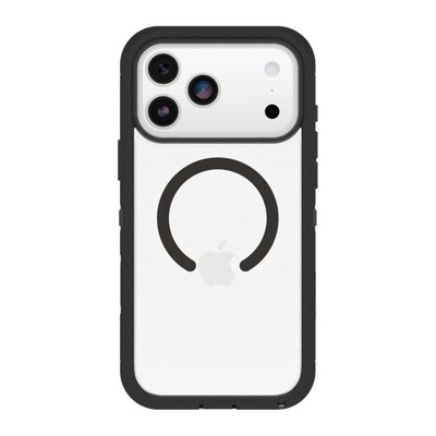OtterBox Defender Series Pro XT MagSafe Phone Case for iPhone 17 Pro Max, Shock Absorbing, Dark Side (77-98469)