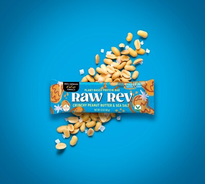 Raw Rev Gluten Free Crunchy Peanut Butter & Sea Salt Protein Bar, 1.6 oz., 12 Bars/Box (RR-S-CRPB-2)