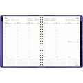 2024 AT-A-GLANCE Contemporary 8.25 x 11 Weekly & Monthly Planner, Purple (70940X-14-24)