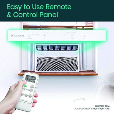 Hisense 115-Volt 12000 BTU Window Air Conditioner with Remote, WiFi Enabled, White (AAW12CW26)