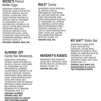 Hershey's Easter Assorted Chocolate Variety Bag, 18.72 oz., 65/Pieces (34000-36432)