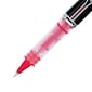 uniball Vision Elite Rollerball Pens, Micro Point, 0.5mm, Red Ink, Dozen (69022)