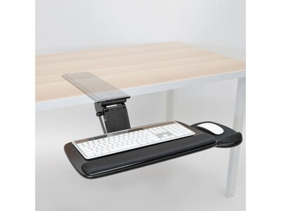 Mount-It! Adjustable Keyboard and Mouse Tray, Black (MI-7149)