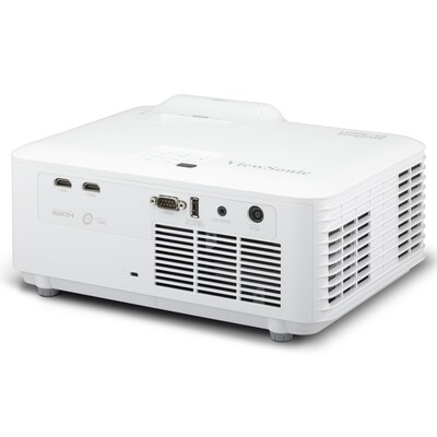 ViewSonic 4000 Lumens WXGA DLP Laser Projector, White (LSD400W)