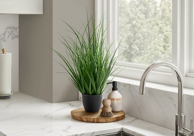 Monarch Specialties Inc. 23 Artificial Grass Plant in Pot (I 9575)