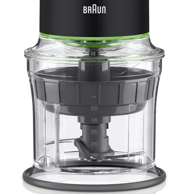Braun EasyPrep 32 oz. Mini Food Processor, Black (CH3012BK)