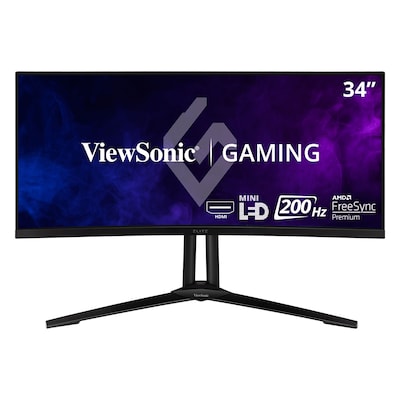 ViewSonic 34 Curved 200Hz LED Gaming Monitor, Black (XG341C-2K)
