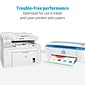HP BrightWhite24 8.5" x 11" Inkjet Paper, 24 lbs., 100 Brightness, 500 Sheets/Ream (HPB1124)