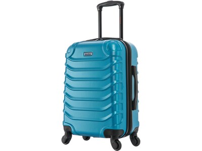 InUSA Endurance Polycarbonate/ABS Carry-On Suitcase, Teal (IUEND00S-TEA)