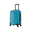 InUSA Endurance Polycarbonate/ABS Carry-On Suitcase, Teal (IUEND00S-TEA)