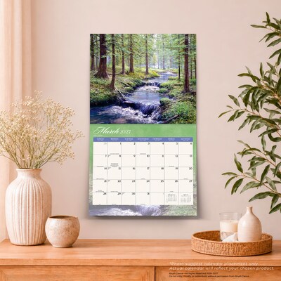 2027 BrownTrout America the Beautiful 14" x 12" Monthly Wall Calendar, Assorted Colors (9798330715930)