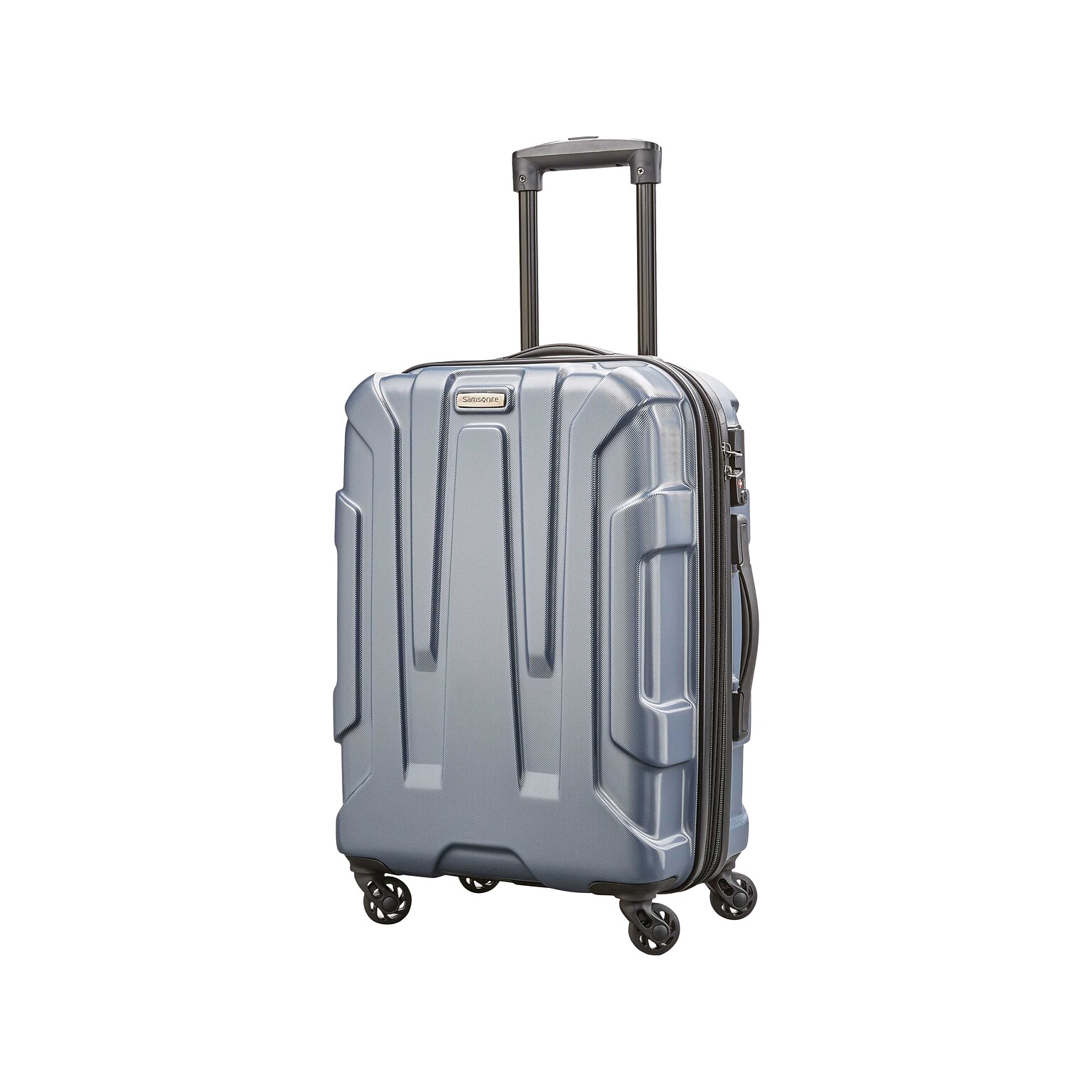 Samsonite Centric Polycarbonate Carry-On Luggage, Blue Slate (92794-1101)