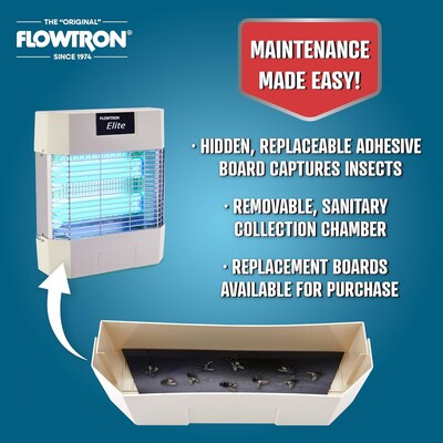 Flowtron Electric Indoor Fly Stun Unit, 1200 sq. ft. Coverage, 80W UV Light (FLWFC4700)