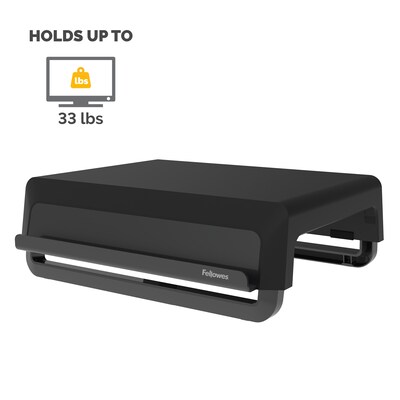 Fellowes Breyta Collection Adjustable Monitor Stand, Black (100098502)