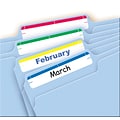 Avery Laser/Inkjet File Folder Labels, 2/3 x 3 7/16, Assorted Colors, 252 Labels Per Pack (5215)