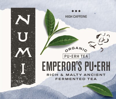 Numi® Emperors Organic Pu-erh Tea, Higher Caffeine, 16 Bags/Box