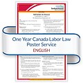 ComplyRight Canada Federal and Province (English) - Subscription Service, Saskatchewan (U1200FCANSK)