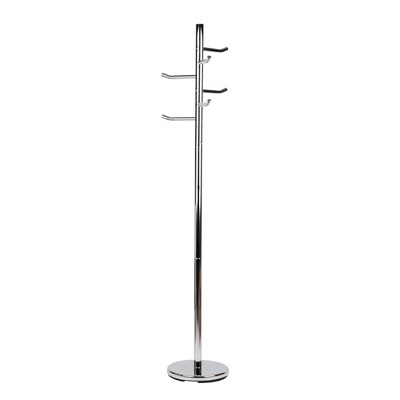 Mind Reader Freestanding Coat Rack, Silver, Metal (CRMAG-SIL)