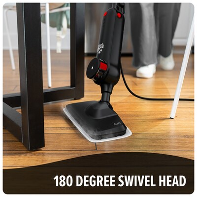 Dirt Devil Microfiber Steam Mop, Black (WD20000)