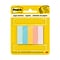 Post-it Page Markers, Assorted Bright Colors, .5 in. x 1.7 in., 100 Sheets/Pad, 5 Pads/Pack (670-5AF
