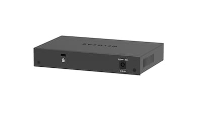 Netgear Essentials GS305P 5-Port Gigabit PoE Unmanaged Switch, 1000 Mbps, Black (GS305P-300NAS)