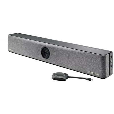 Barco ClickShare Bar Core HD 4K Conferencing Webcam, Black (R9861632USB1)
