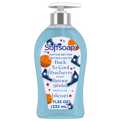 Softsoap Back to Cool Limited Edition Liquid Hand Soap, Blueberry Scent, 11.25 oz. (61047343)