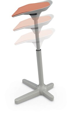 MooreCo Elate Perch Stool, Cayenne (EP1C)