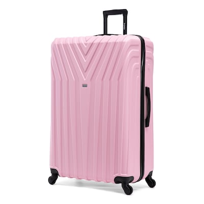 InUSA Vasty 33.86 Hardside Suitcase, 4-Wheeled Spinner, TSA Checkpoint Friendly, Red (IUVAS00XL-RED)