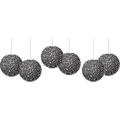 Teacher Created Resources Composition Hanging Paper Lanterns, 6/Pack, 3 Packs/Bundle (TCR77246-3)