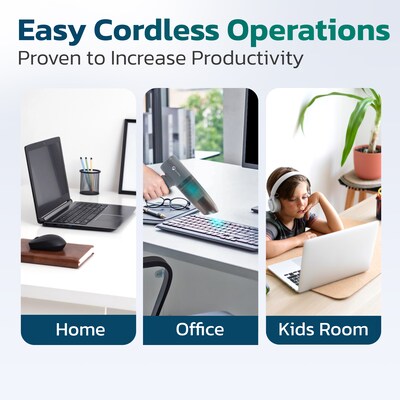 Purely C215 Wireless Vacuum Computer Cleaner (PKBVC215)
