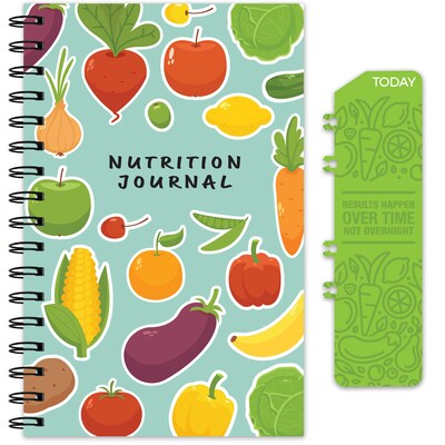 Excello Brands 6 x 8 Nutrition Planner, Paperboard Cover, Multicolored (GPP0078Q)