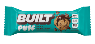 Built Puff Cookie Dough Chunk Protein Bar, 1.55 oz., 12 Bars/Box (BUI30363)