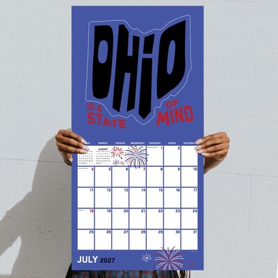 2027 TF Publishing Home: Ohio 12" x 12" Monthly Wall Calendar, Multicolored (27-1131)