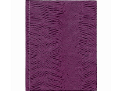 Blueline Hardcover Executive Journal, 7.25 x 9.25, Wide-Ruled, Grape, 144 Pages (A7.RAS)