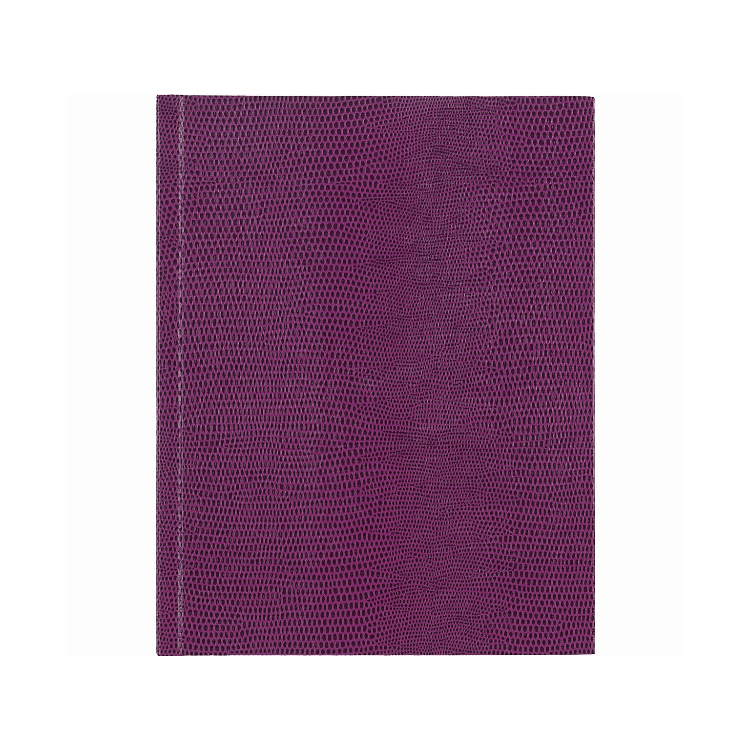 Blueline Hardcover Executive Journal, 7.25 x 9.25, Wide-Ruled, Grape, 144 Pages (A7.RAS)