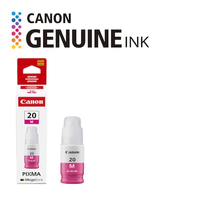 Canon GI-20 Magenta Standard Yield Ink Cartridge Refill (3395C001)