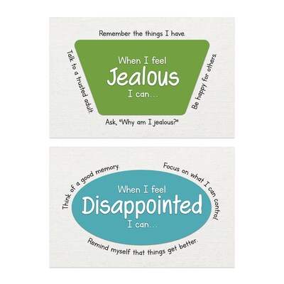 North Star Teacher Resources 11" x 17" SEL: Managing Emotions Bulletin Board Set, 8/Set (NST3508)