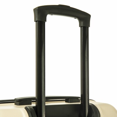 InUSA Trend 3-Piece Hardside Spinner Luggage Set, TSA Checkpoint Friendly, Sand (IUTRESML-SAN)