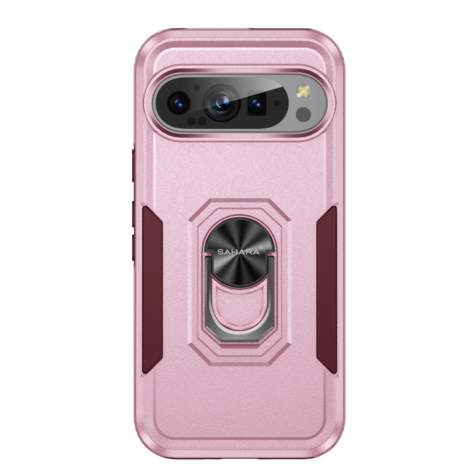 SaharaCase Raider Series Heavy-Duty Case for Google Pixel 9 and 9 Pro, Desert Rose (CP00605)