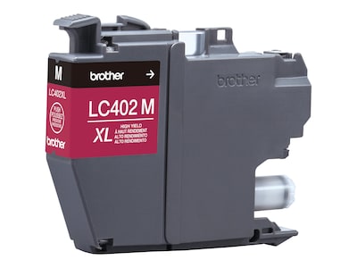 Brother LC402XL Magenta High Yield Ink Cartridge, Prints Up to 1,500 Pages (LC402XLMS)