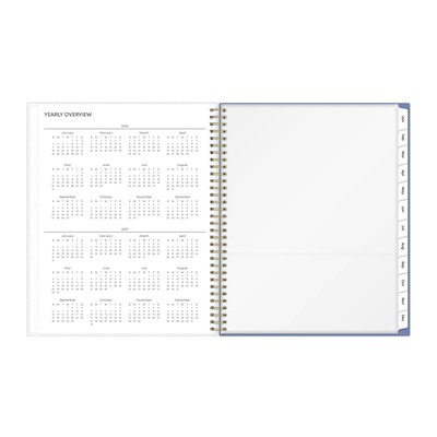 2026 Blue Sky Cocorrina 8.5" x 11"  Weekly & Monthly Planner, Plastic Cover, Multicolored (143696-26)