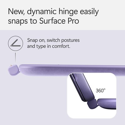Microsoft Surface Pro 12" Keyboard Cover, Violet (EP2-32727)