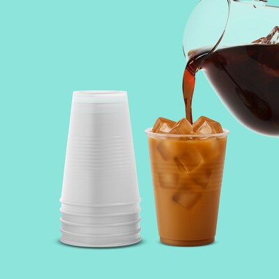 Perk™ Plastic Cold Cup, 12 Oz., Clear, 50/Pack (PK56333)