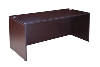 Boss Office Products 66 Office Desk, Mocha (N102-MOC)