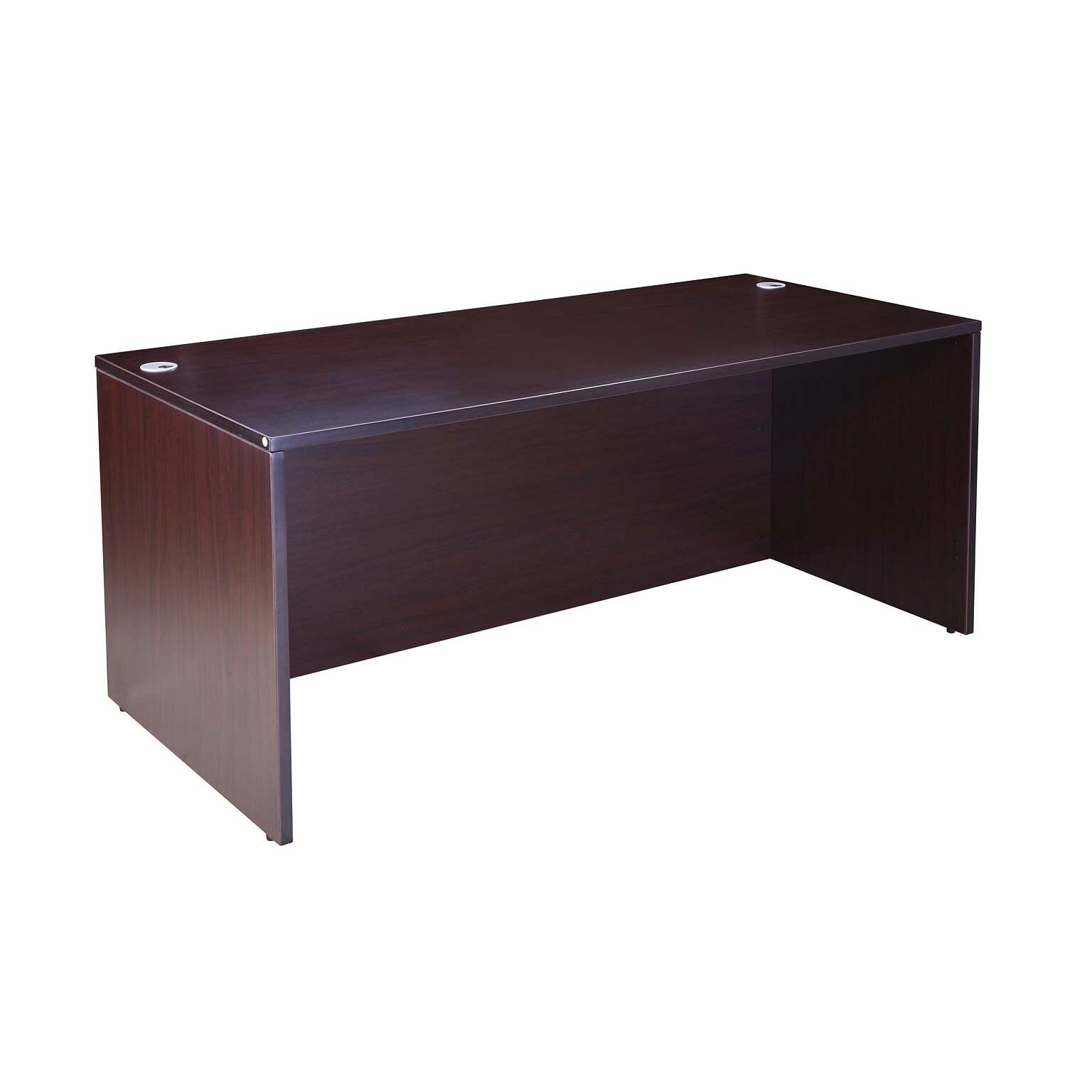 Boss Office Products 66 Office Desk, Mocha (N102-MOC)