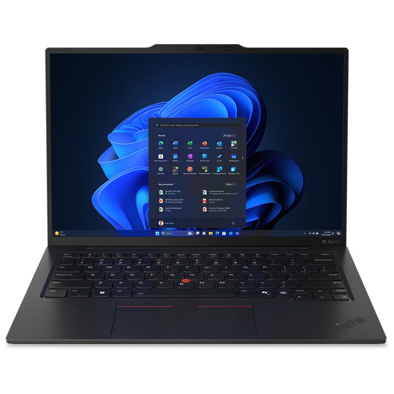 Lenovo ThinkPad X1 Carbon Gen 13 14 AI Ultrabook, Copilot+ PC, Intel Core Ultra 7, 2.2GHz, 32GB RAM, 1TB SSD, Windows 11 Pro